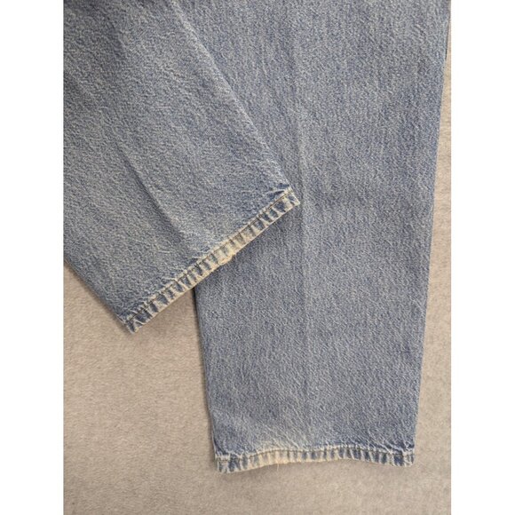 Dickies Jeans Mens 36x30 Blue Straight Leg Regular Fit Light Wash Zip Fly Y2K - Picture 9 of 12